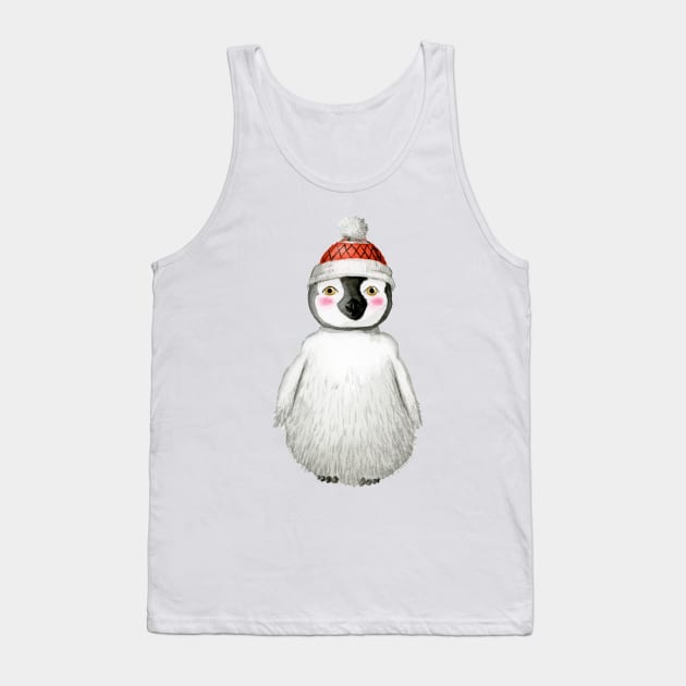 Cute little penguin Tank Top by SabinasArts